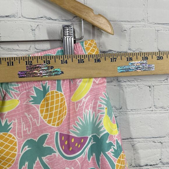 Beach Bros Surf Shop Shorts Mens Large Pink Tropical Swim Trunks Lined Brief - Picture 9 of 12